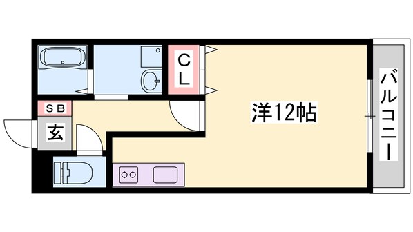 アヴニール今宿の物件間取画像